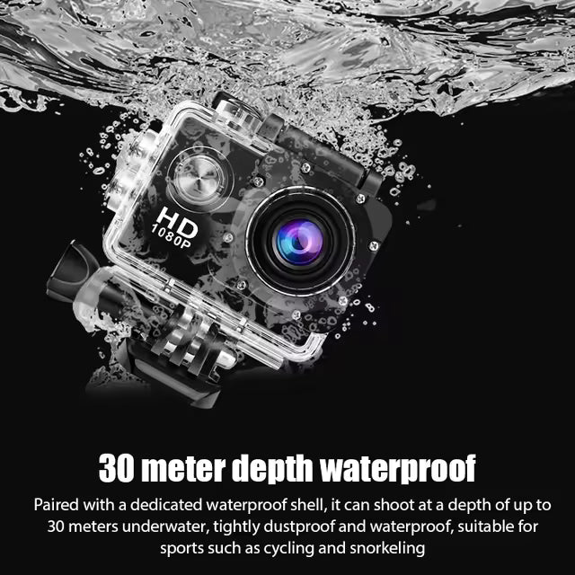 GoCam™ 1080p – Camara Deportiva Acuatica Full HD