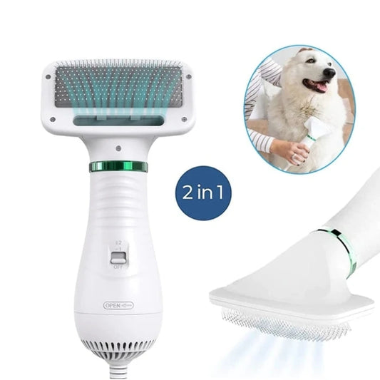 PetDryer Pro™ – Secador y cepillo 2 en 1 para mascotas