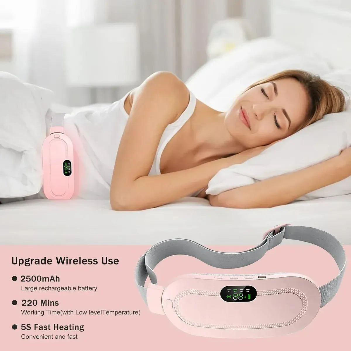 Moonwell ™ Guatero menstrual eléctrico