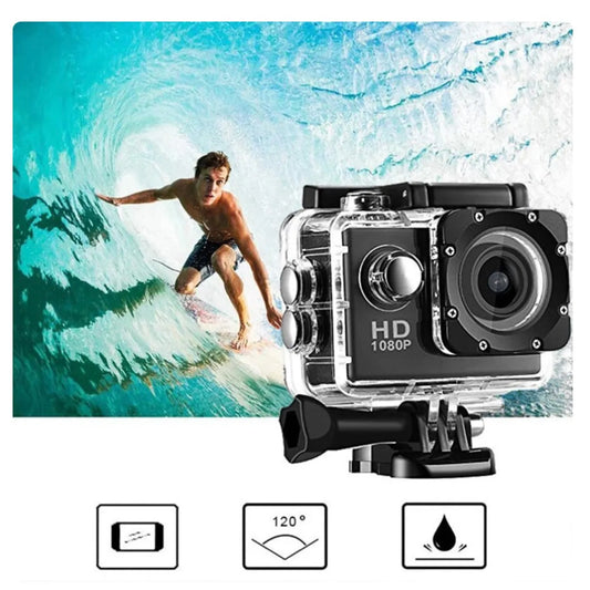 GoCam™ 1080p – Camara Deportiva Acuatica Full HD
